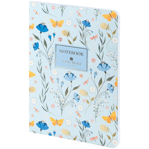 Книга записна Axent Secret Garden 3 8700-19-A-TR, A5, 80 аркушів, клітинка