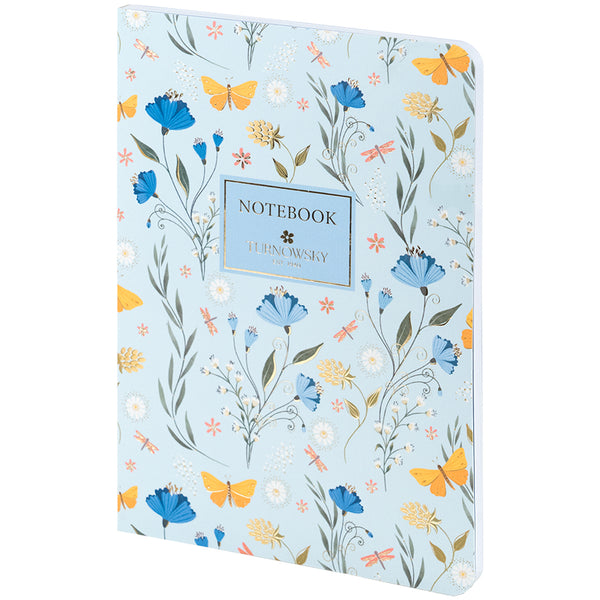 Книга записна Axent Secret Garden 3 8700-19-A-TR, A5, 80 аркушів, клітинка