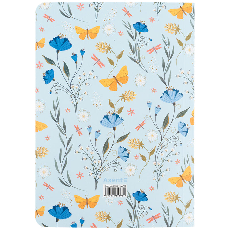 Книга записная Axent Secret Garden 3 8700-19-A-TR, A5, 80 листов