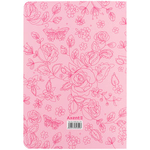 Книга записна Axent Morning Dew 3 8700-25-A-TR, A5, 80 аркушів, клітинка
