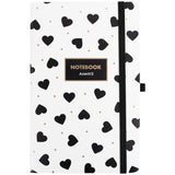 Книга записная Axent Partner Black&White 8621-10-A, 125×195 мм, 96 листов, клетка