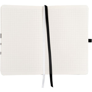 Книга записна Axent Partner Black&White 8621-10-A, 125×195 мм, 96 аркушів, клітинка