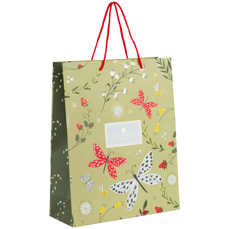 Пакет бумажный подарочный Axent Turnowsky Secret Garden 8502-35-A-TR, 26х32см
