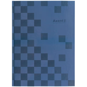 Книга записна Axent Mosaic, 8427-1-A, А4- 203*273 мм, 96 аркушів, клітинка, синя