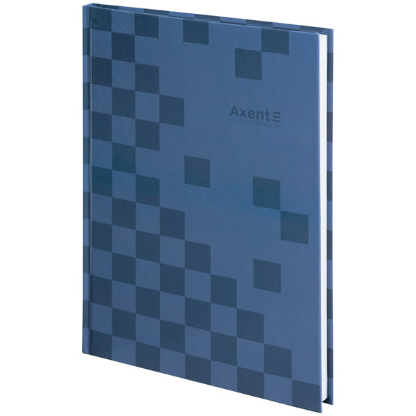Книга записна Axent Mosaic, 8427-1-A, А4- 203*273 мм, 96 аркушів, клітинка, синя