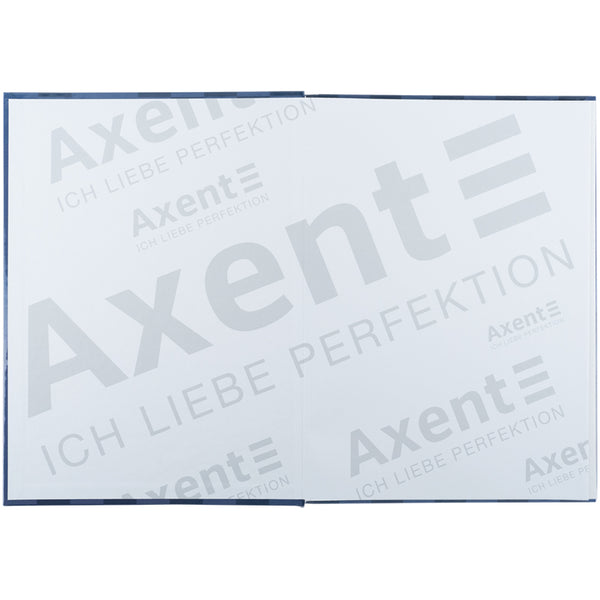 Книга записна Axent Mosaic, 8427-1-A, А4- 203*273 мм, 96 аркушів, клітинка, синя