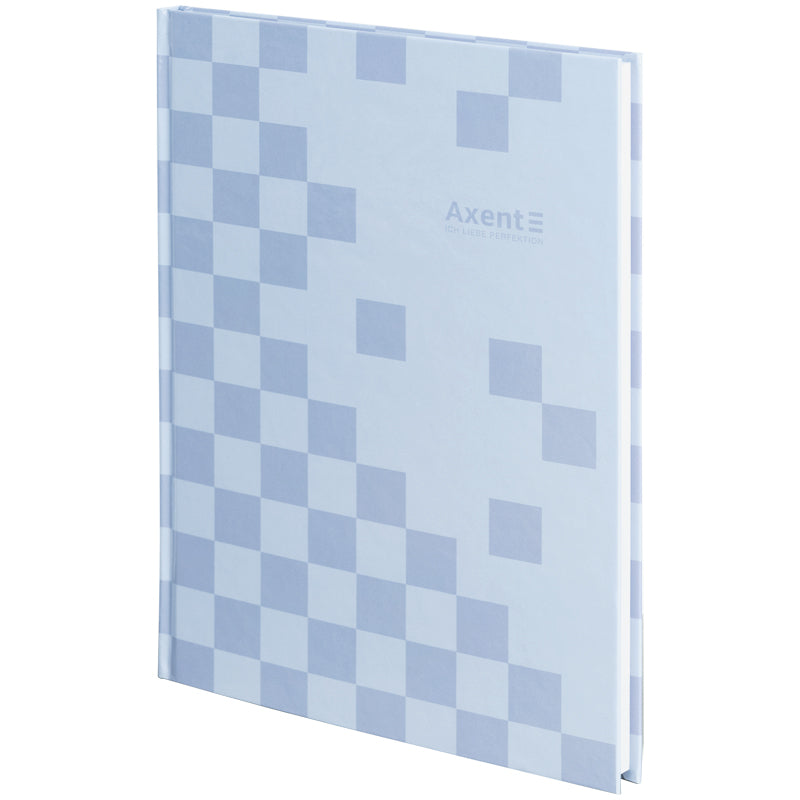 Книга записна Axent Mosaic, 8427-2-A, А4- 203*273 мм, 96 аркушів, клітинка, сіра