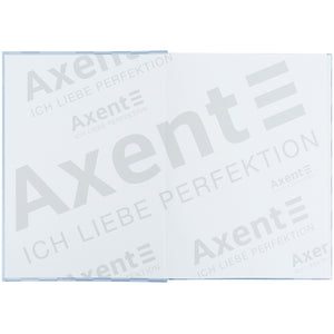 Книга записна Axent Mosaic, 8427-2-A, А4- 203*273 мм, 96 аркушів, клітинка, сіра