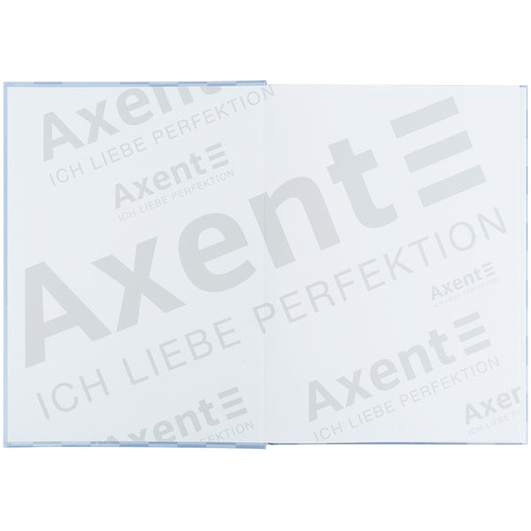 Книга записна Axent Mosaic, 8427-2-A, А4- 203*273 мм, 96 аркушів, клітинка, сіра