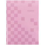 Книга записна Axent Mosaic, 8427-3-A, А4- 203*273 мм, 96 аркушів, клітинка, рожева