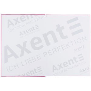 Книга записна Axent Mosaic, 8427-3-A, А4- 203*273 мм, 96 аркушів, клітинка, рожева