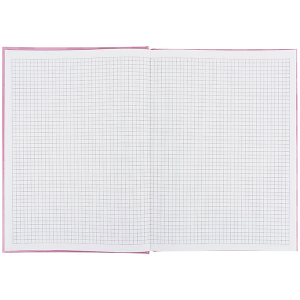 Книга записна Axent Mosaic, 8427-3-A, А4- 203*273 мм, 96 аркушів, клітинка, рожева