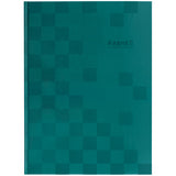 Книга записна Axent Mosaic, 8427-4-A, А4- 203*273 мм, 96 аркушів, клітинка, зелена
