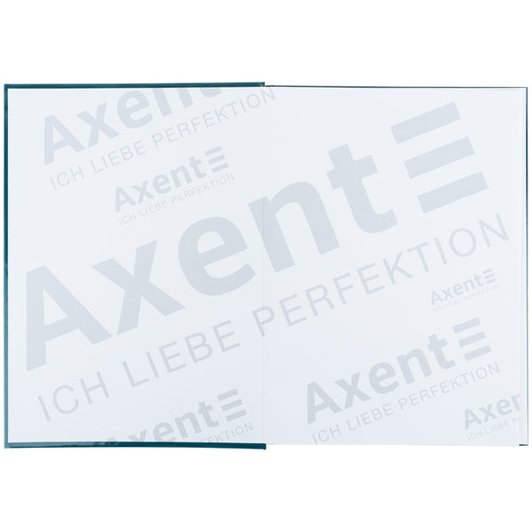 Книга записна Axent Mosaic, 8427-4-A, А4- 203*273 мм, 96 аркушів, клітинка, зелена