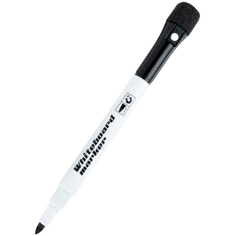 Маркер Axent Whiteboard Magnetic 2555, 1-2 мм, круглий чорний