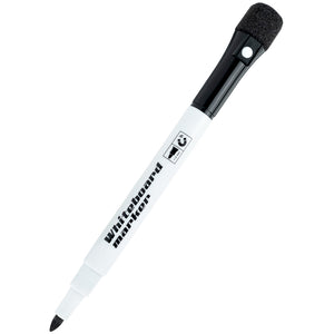 Маркер Axent Whiteboard Magnetic 2555, 1-2 мм, круглий чорний