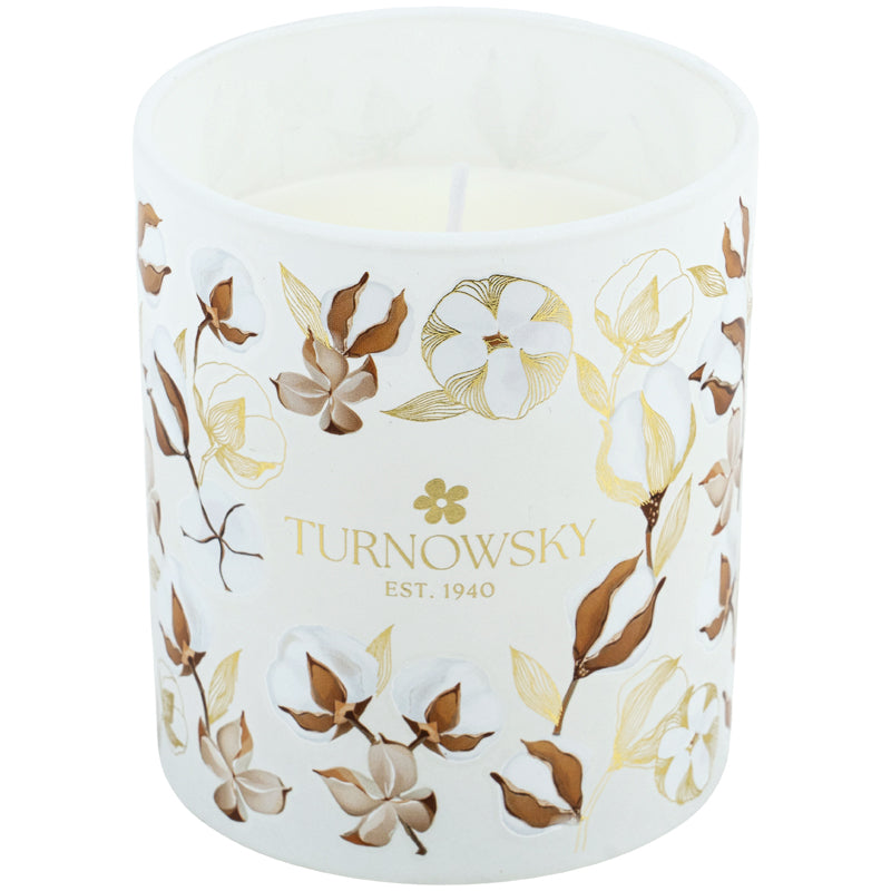 Ароматическая свеча с ароматом хлопка Axent Turnowsky Silky Smooth 7249-01-A-TR, 185 г