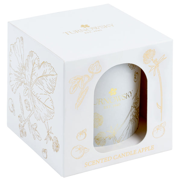 Ароматическая свеча с ароматом яблока Axent Turnowsky Bijoux 7249-04-A-TR, 185 г