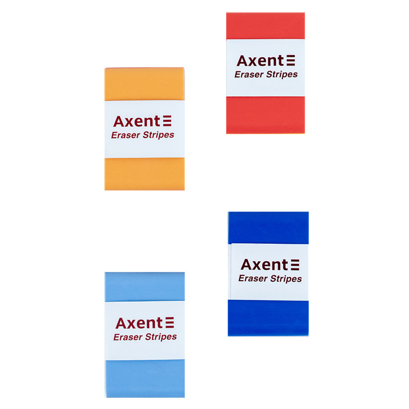 Гумка м'яка Axent Stripes 1178-A, асорті
