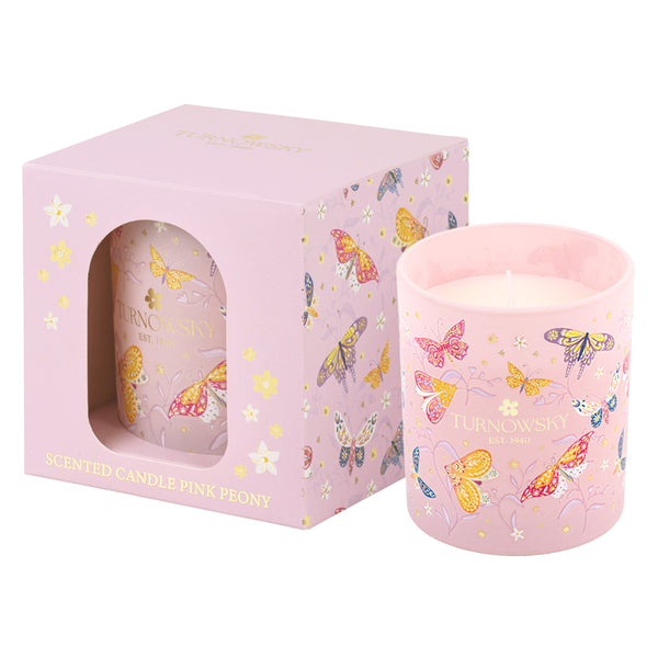 Ароматическая свеча с ароматом розового пиона Axent Turnowsky Fairy Garden 7249-06-A-TR, 185 г