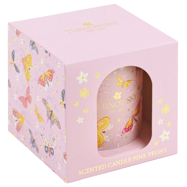 Ароматическая свеча с ароматом розового пиона Axent Turnowsky Fairy Garden 7249-06-A-TR, 185 г