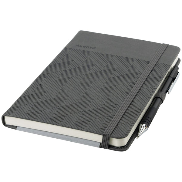 Книга записна Axent Partner Force 8621-16-A, 125×195 мм, 96 аркушів, клітинка