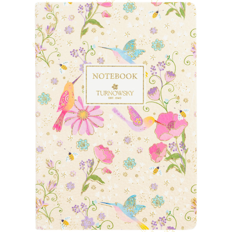 Книга записна Axent Turnowsky Fairy garden 8710-12-A-TR, А5, 60 аркушів, клітинка