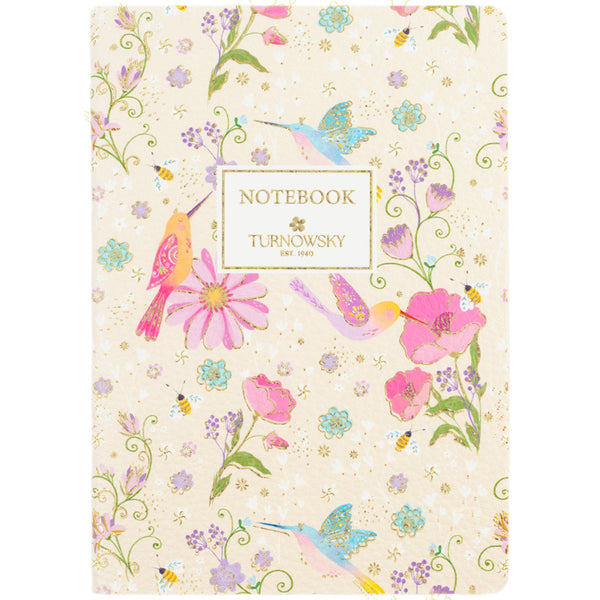 Книга записна Axent Turnowsky Fairy garden 8710-12-A-TR, А5, 60 аркушів, клітинка