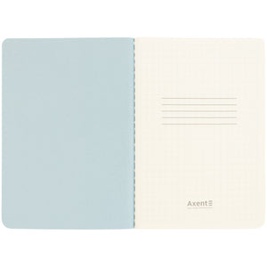 Книга записна Axent 8711-8-A-TR, А6, 60 аркушів, клітинка