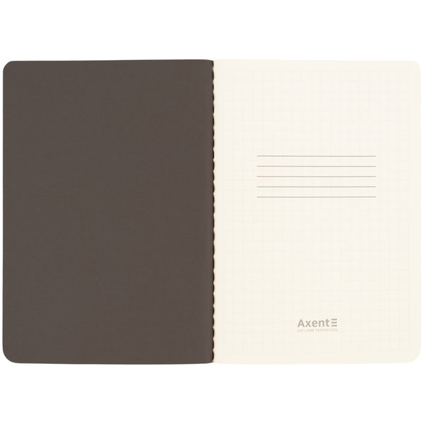 Книга записна Axent Turnowsky Silky Smooth 8711-10-A-TR, А6, 60 аркушів, клітинка