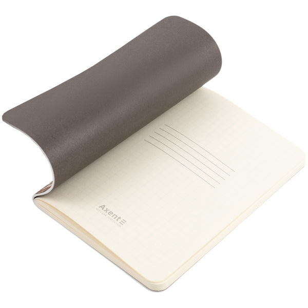 Книга записна Axent Turnowsky Silky Smooth 8711-10-A-TR, А6, 60 аркушів, клітинка