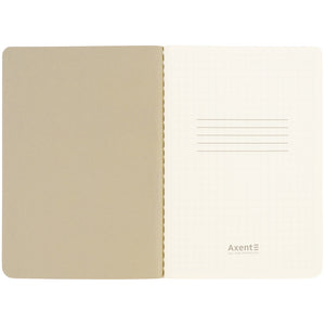 Книга записна Axent Turnowsky Silky Smooth 8711-11-A-TR, А6, 60 аркушів, клітинка