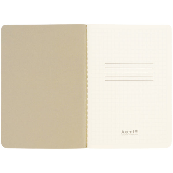 Книга записна Axent Turnowsky Silky Smooth 8711-11-A-TR, А6, 60 аркушів, клітинка