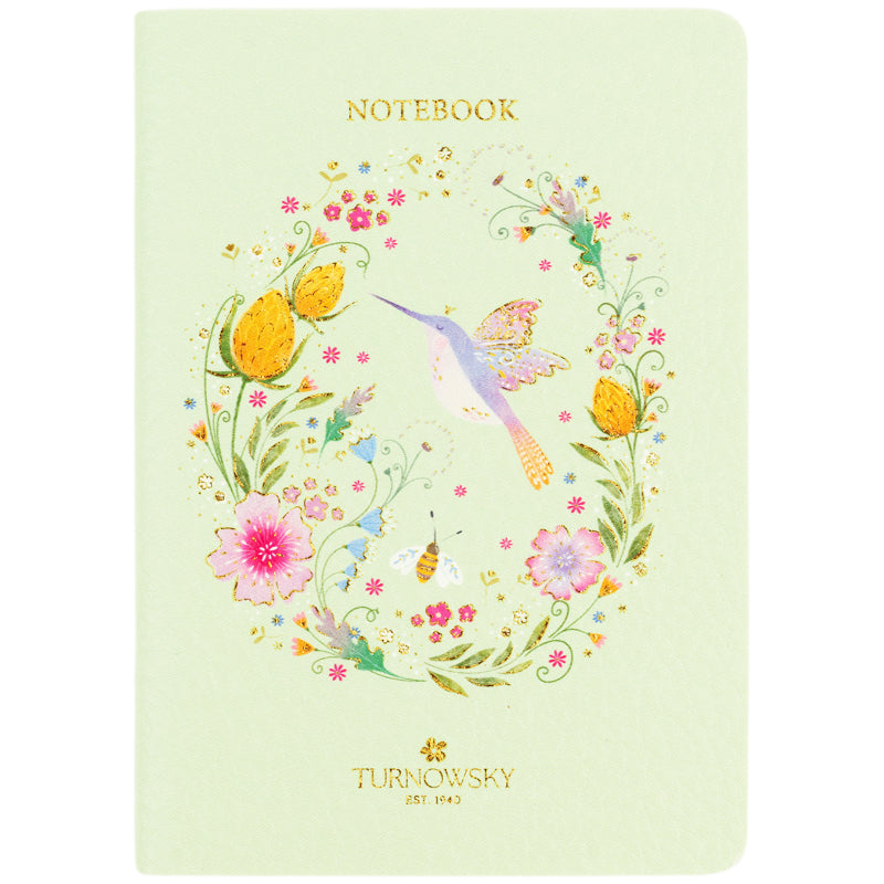 Книга записна Axent Turnowsky Fairy garden 8711-12-A-TR, А6, 60 аркушів, клітинка