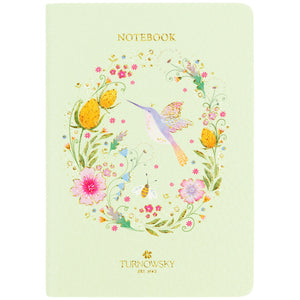 Книга записна Axent Turnowsky Fairy garden 8711-12-A-TR, А6, 60 аркушів, клітинка