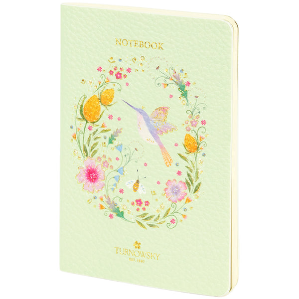 Книга записна Axent Turnowsky Fairy garden 8711-12-A-TR, А6, 60 аркушів, клітинка