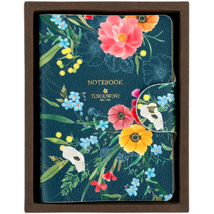 Блокнот на спіралі Axent Turnowsky Bijoux 2 8490-2-A-TR, А5, 80 аркушів, клітинка