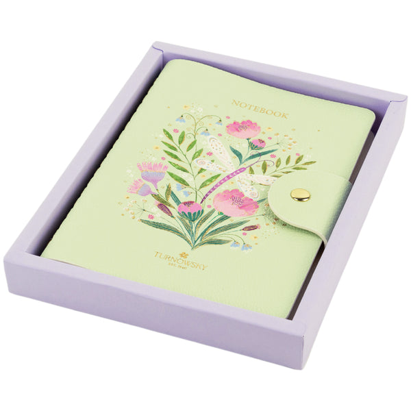Блокнот на спіралі Axent Turnowsky Fairy garden 2 8490-7-A-TR, А5, 80 аркушів, клітинка