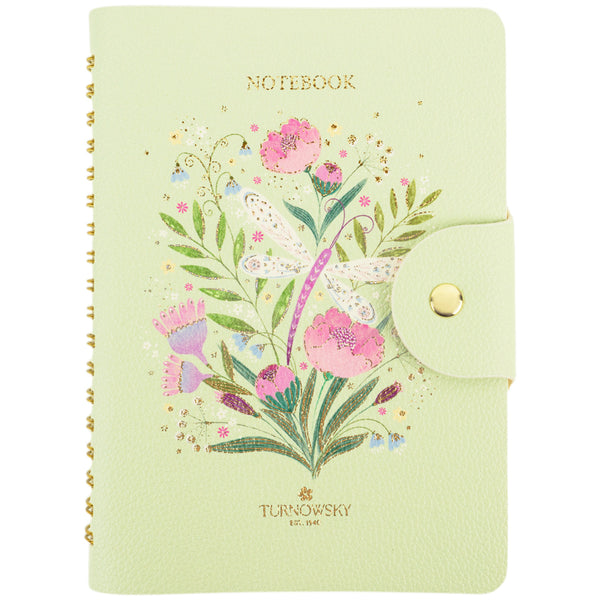 Блокнот на спіралі Axent Turnowsky Fairy garden 2 8490-7-A-TR, А5, 80 аркушів, клітинка