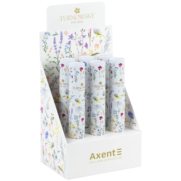 Ручка шариковая автоматическая Axent Bijoux Turnowsky AB1107-02-4-A-TR, 0.7 мм, синяя