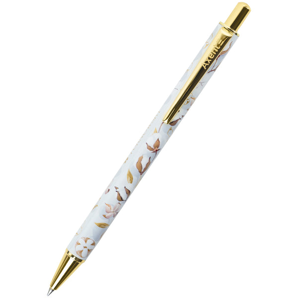 Ручка шариковая автоматическая Axent Silky Smooth Turnowsky AB1107-02-5-A-TR, 0.7 мм, синяя