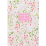 Книга записна Axent Turnowsky Floral 1 8457-10-A-TR, 96 аркушів, клітинка, тверда обкладинка