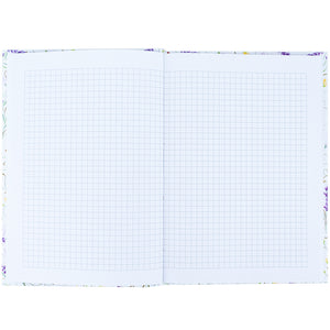 Книга записная Axent Turnowsky Floral 3 8457-12-A-TR, А5, 96 листов, клетка, твердая обложка