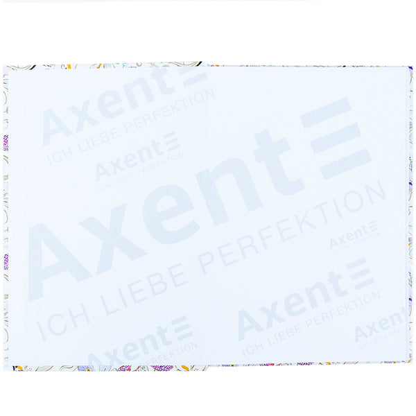 Книга записна Axent Turnowsky Floral 4 8457-13-A-TR, А5, 96 аркушів, клітинка, тверда обкладинка
