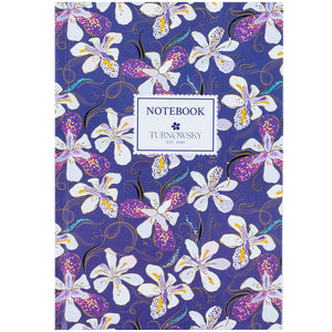 Книга записная Axent Turnowsky Floral 5 8457-14-A-TR, А5, 96 листов, клетка, твердая обложка