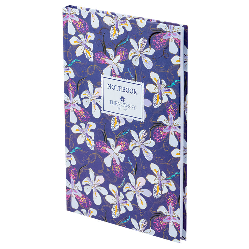 Книга записна Axent Turnowsky Floral 5 8457-14-A-TR, А5, 96 аркушів, клітинка, тверда обкладинка