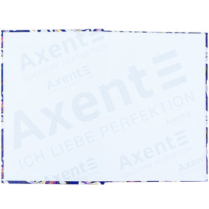 Книга записная Axent Turnowsky Floral 5 8457-14-A-TR, А5, 96 листов, клетка, твердая обложка