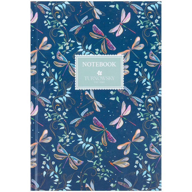 Книга записна Axent Turnowsky Floral 6 8457-15-A-TR, А5, 96 аркушів, клітинка, тверда обкладинка