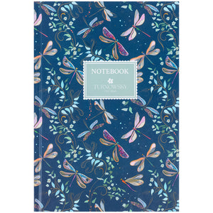 Книга записна Axent Turnowsky Floral 6 8457-15-A-TR, А5, 96 аркушів, клітинка, тверда обкладинка