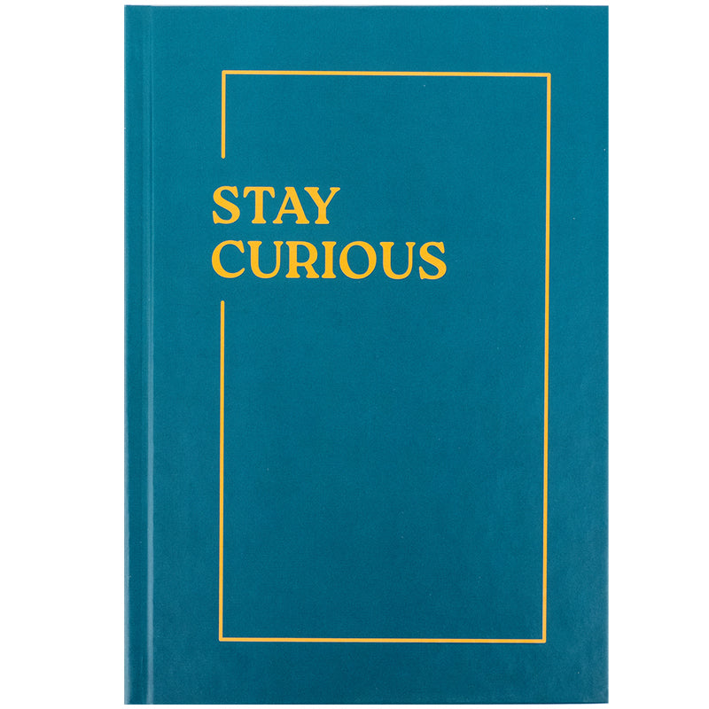 Книга записна Axent Stay curious 8457-19-A, А5, 96 аркушів, клітинка, тверда обкладинка